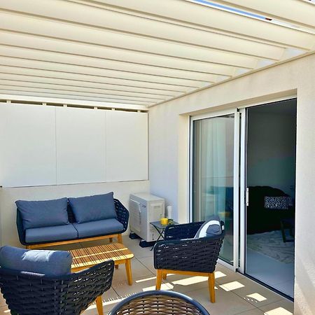 Le Square D'Evan - Appartement De Standing - Grande Terrasse Exterieure - Climatisation Saint-Aunes Kültér fotó